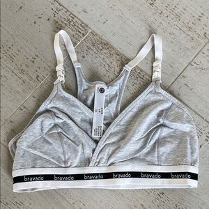 Bravado Gray Nursing Bra